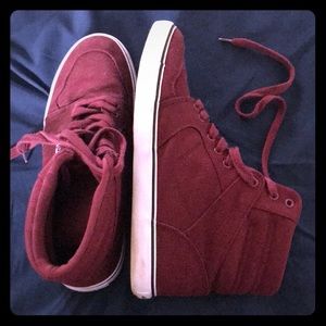 High top sneakers